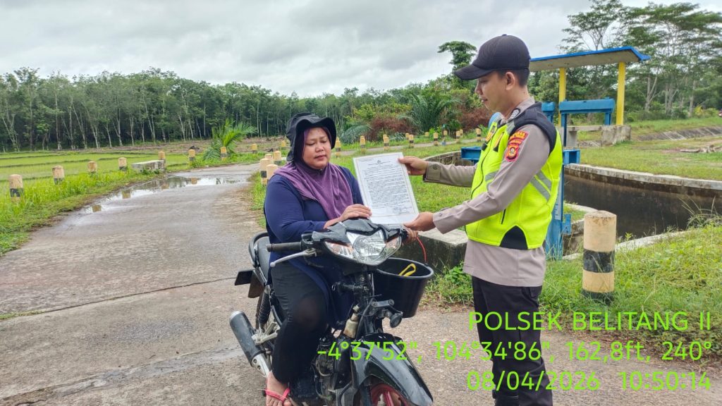 Maklumat Kapolda Sumsel Terbit, Polsek Belitang II Larang Warga Buka Lahan dengan Cara Dibakar