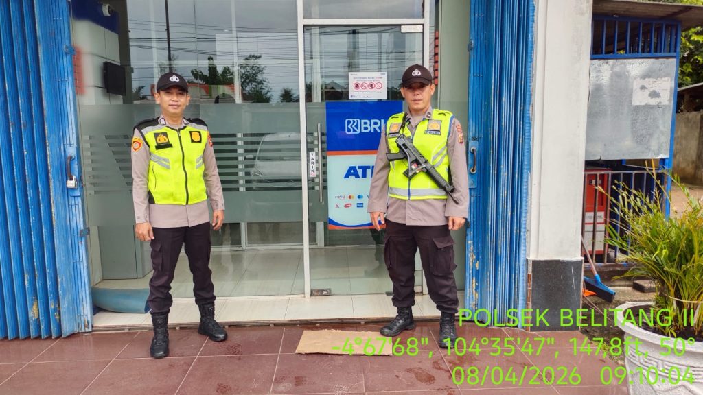 Cegah Pembobolan ATM, Polsek Belitang II Perketat Pengamanan di Desa Sumber Jaya